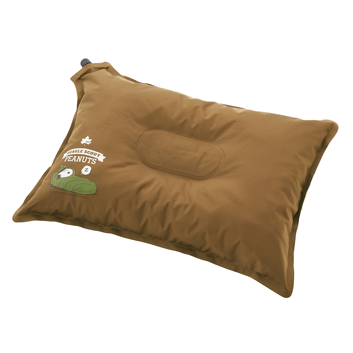 SNOOPY セルフインフレート まくら 寝具